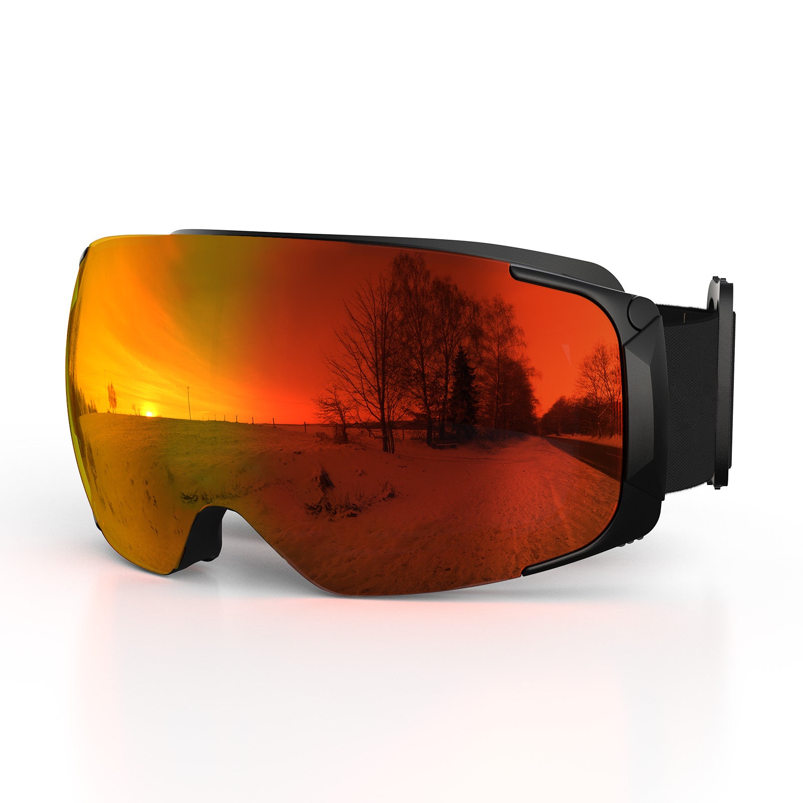 Anti glare ski goggles deals