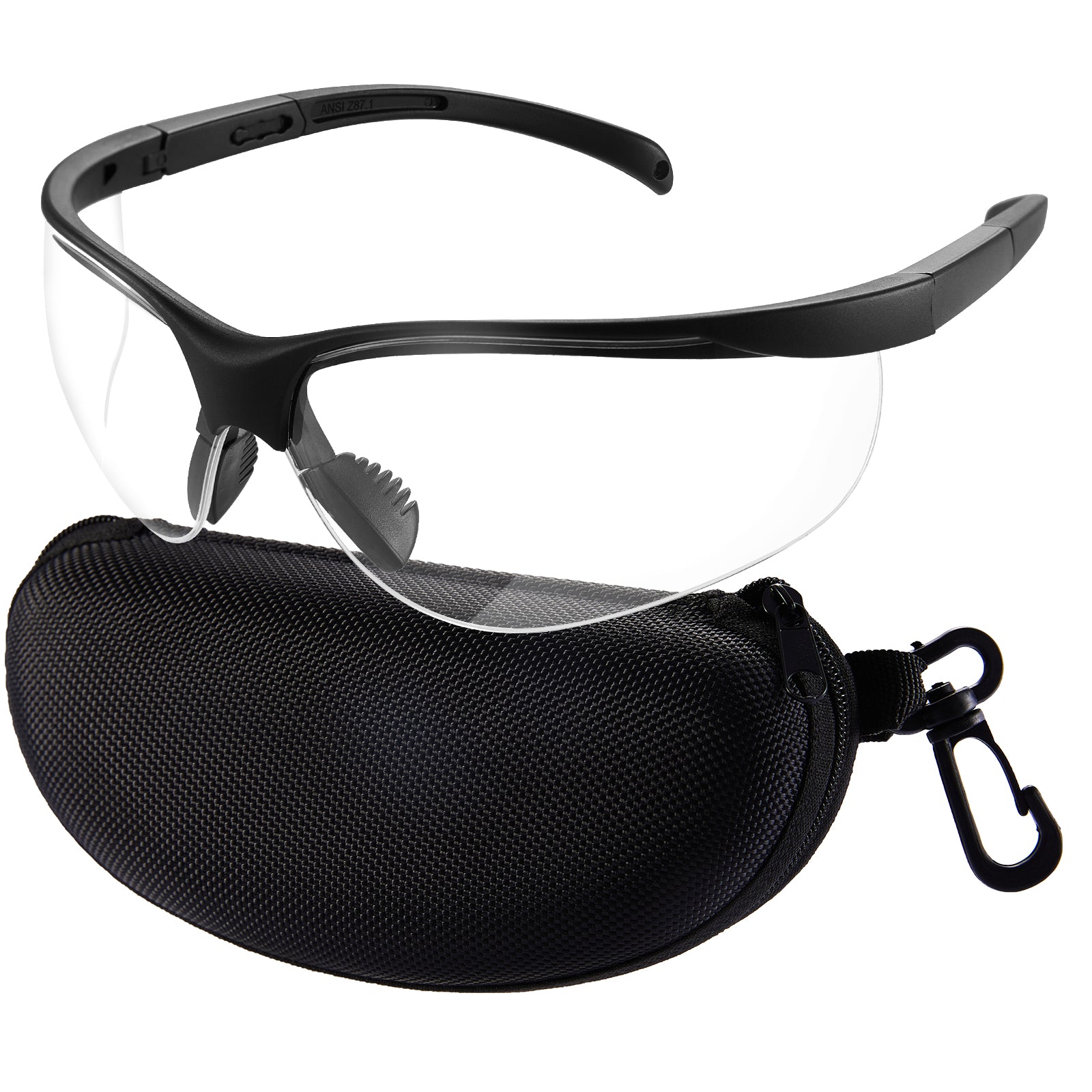 Shooting Glasses Anti fog Shooting Range Eye Protection Lightweight Strong Safety Glasses with Hard Case