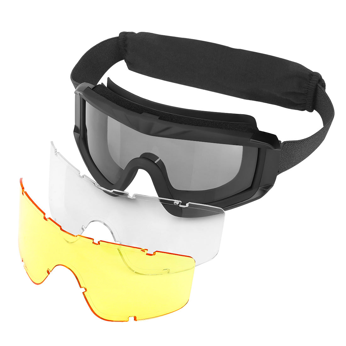 Airsoft Goggles Tactical Safety Goggles Anti Fog Glasses Hunting Cycling