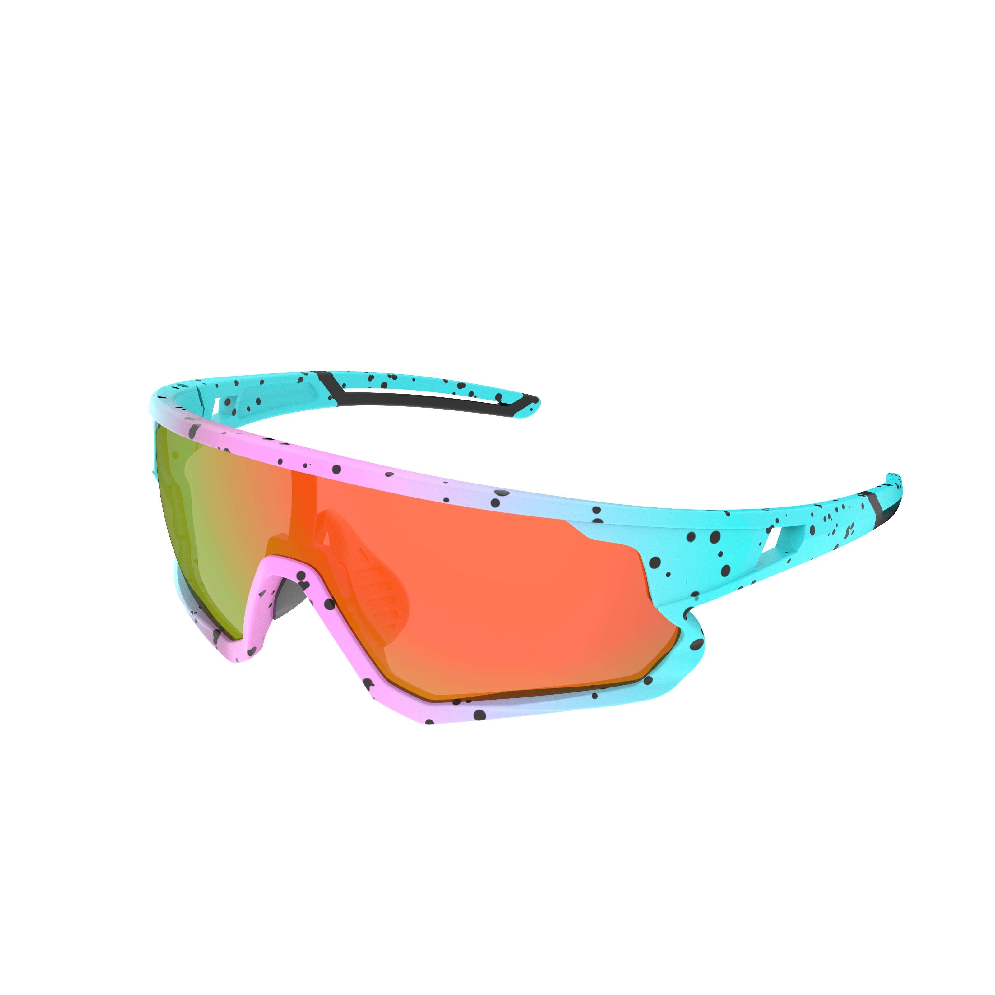 Polarized Cycling Glasses,Sports Sunglasses for Men and Women, UV Protection Glasses for Running, Fishing, Driving